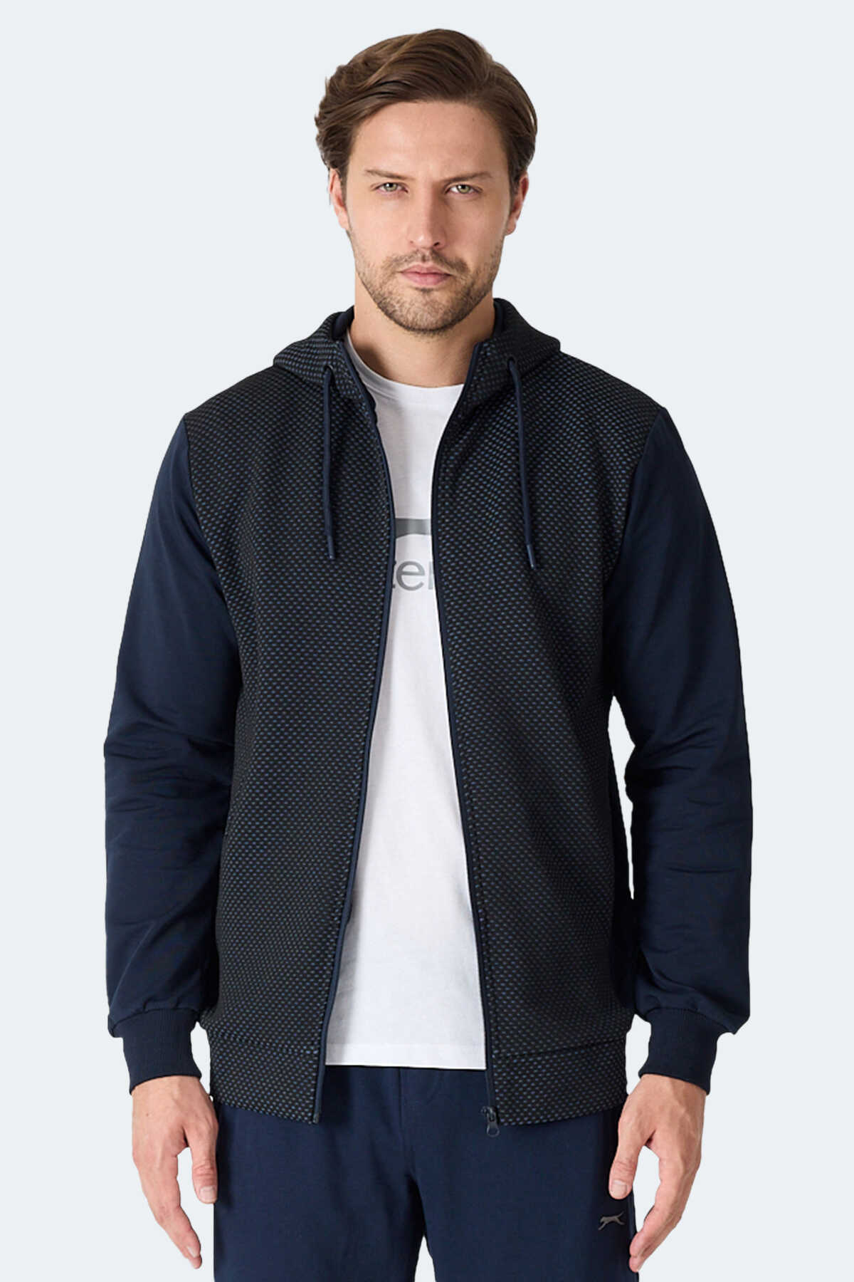 Slazenger - Slazenger FLAME Erkek Lacivert Sweatshirt