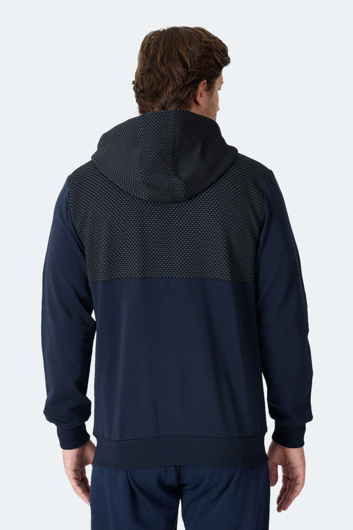 Slazenger FLAME Erkek Kapüşonlu Cepli Lacivert Sweatshırt Slazenger FLAME Erkek Kapüşonlu Cepli Lacivert Sweatshırt