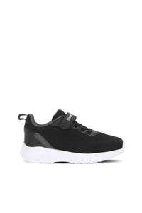 Slazenger - Slazenger FLAREX Unisex Çocuk Cırt Cırtlı Siyah / Koyu Gri Günlük Spor Ayakkabısı