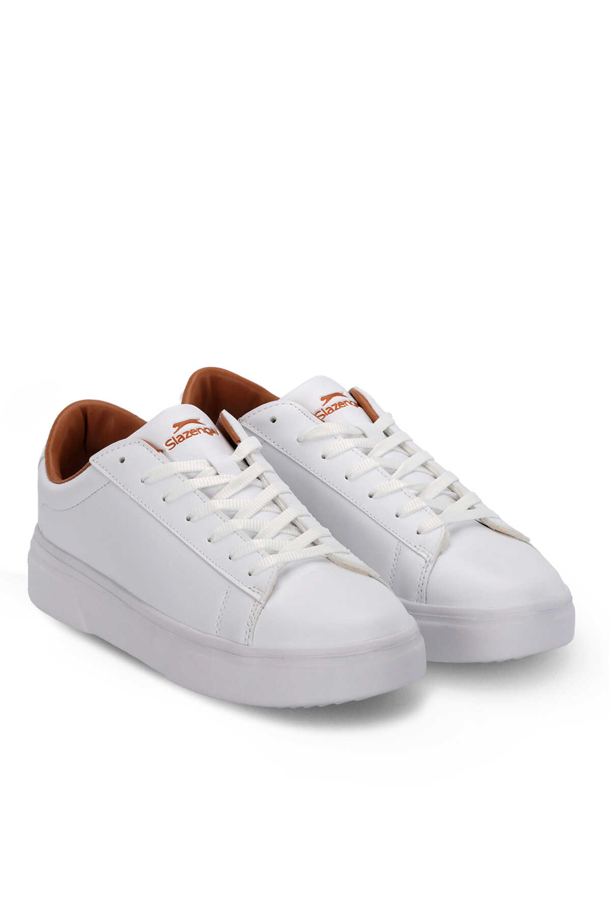 Slazenger FLASH IN Erkek Beyaz / Taba Günlük Spor Ayakkabısı Slazenger FLASH IN Erkek Beyaz / Taba Günlük Spor Ayakkabısı