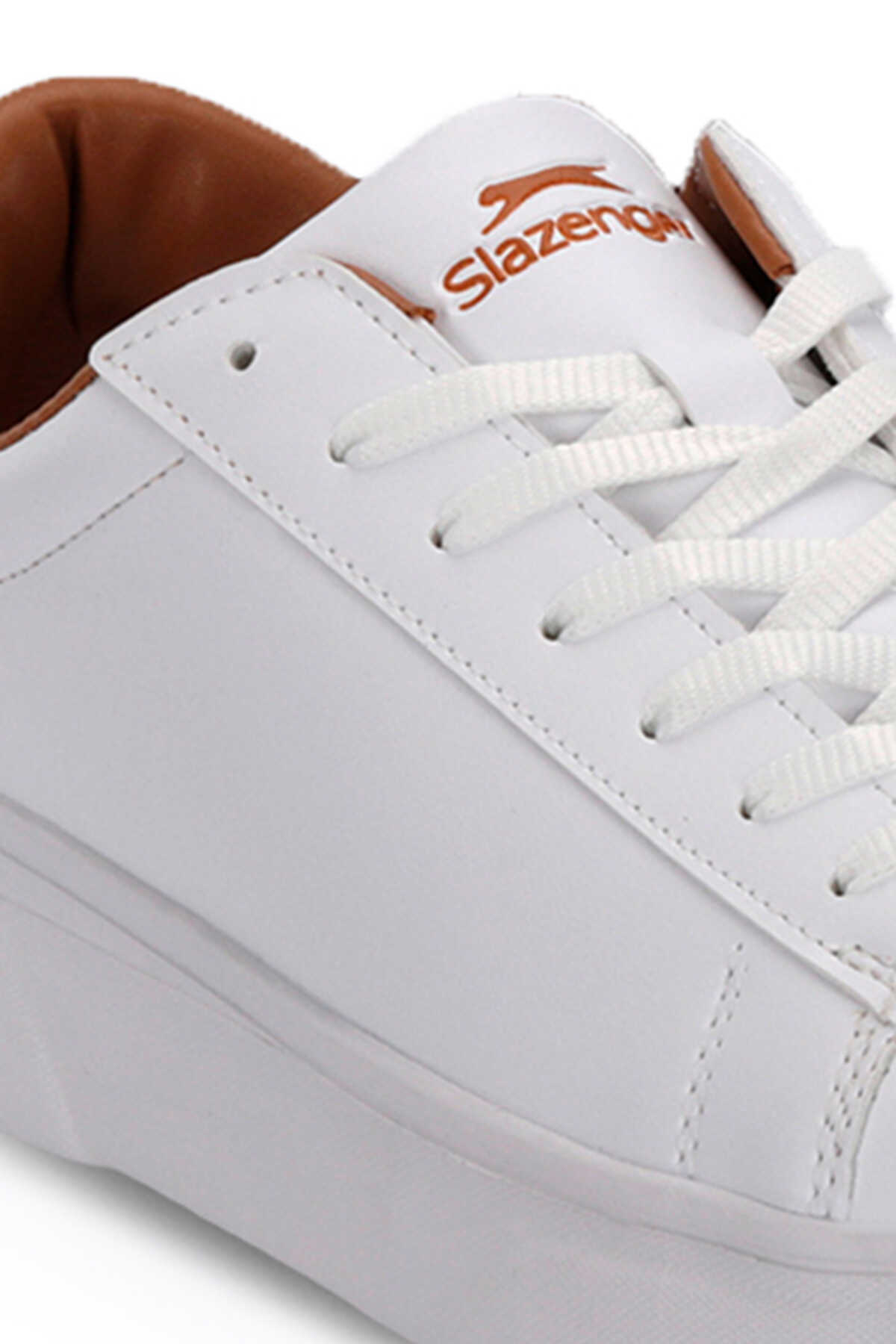 Slazenger FLASH IN Erkek Beyaz / Taba Günlük Spor Ayakkabısı Slazenger FLASH IN Erkek Beyaz / Taba Günlük Spor Ayakkabısı