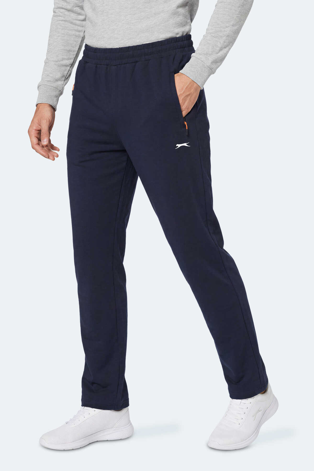 Slazenger - Slazenger FLASHONE Erkek Indigo Eşofman Altı