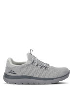 Slazenger - Slazenger FLEX FIT I Erkek Gri Koşu & Yürüyüş Spor Ayakkabısı