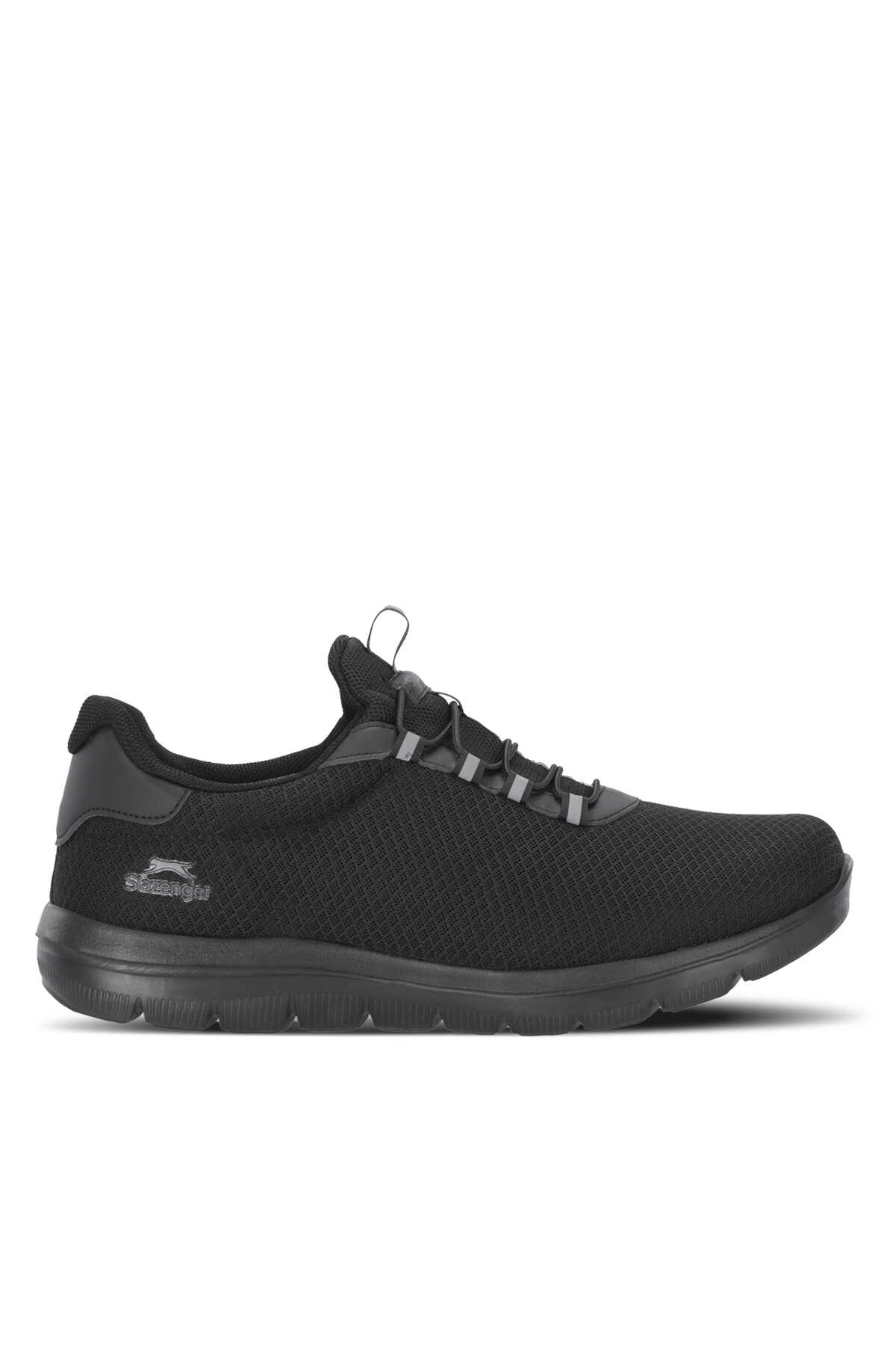 Slazenger FLEX FIT I Erkek Büyük Beden Siyah / Siyah Koşu & Yürüyüş Spor Ayakkabısı (1)