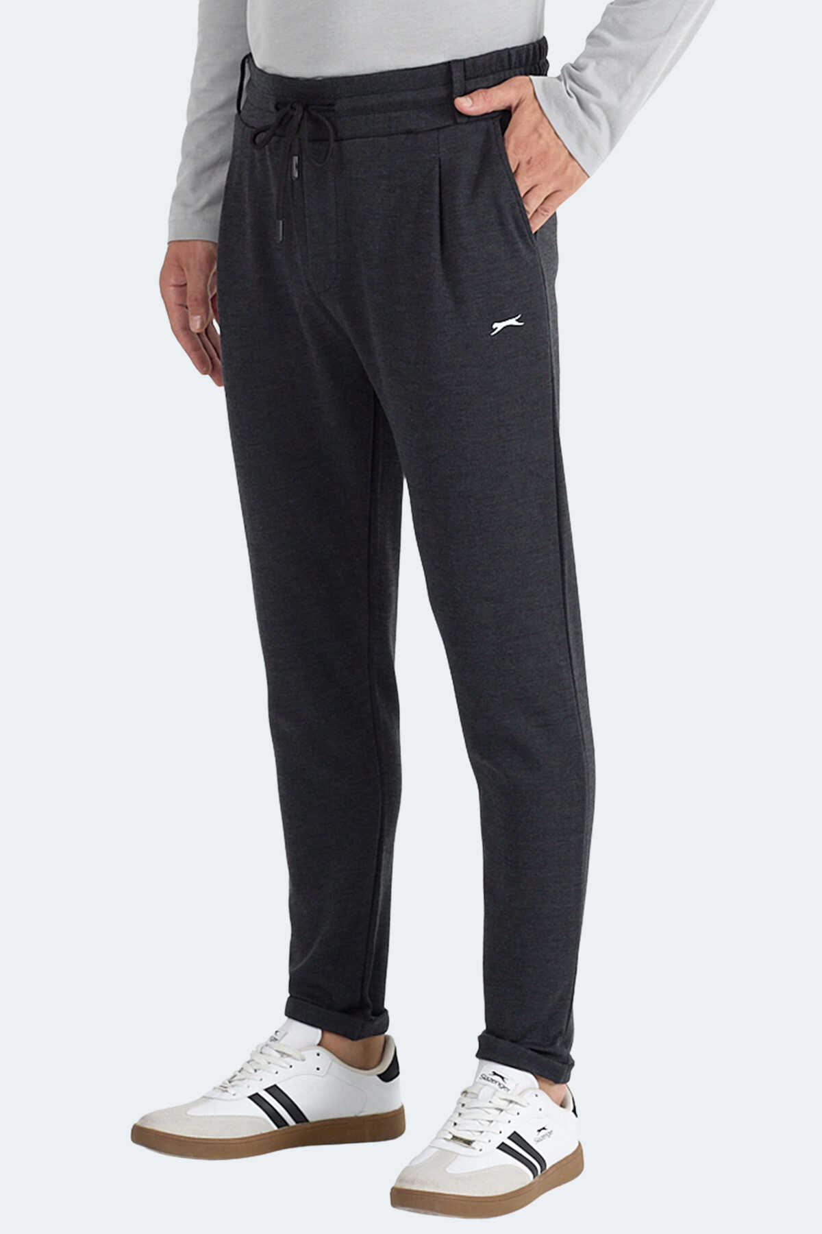 Slazenger - Slazenger FLORA Erkek Eşofman Altı Antrasit