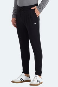 Slazenger - Slazenger FLORA Erkek Siyah Eşofman Altı Slazenger - Slazenger FLORA Erkek Siyah Eşofman Altı