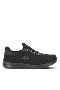 Slazenger - Slazenger FOEIGN JMB Erkek Büyük Beden Siyah / Siyah Koşu & Yürüyüş Spor Ayakkabısı