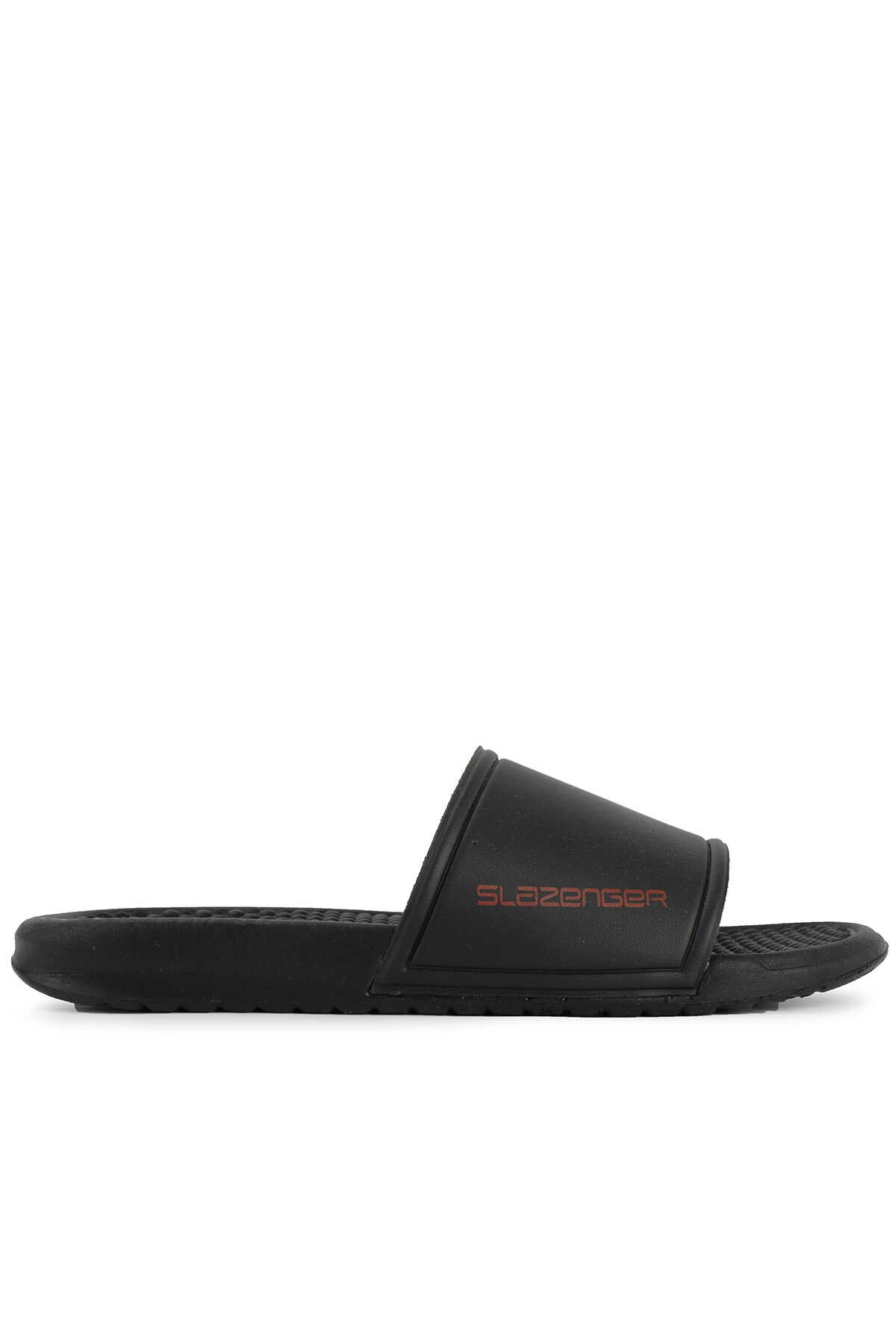 Slazenger - Slazenger FOOT Erkek Terlik Siyah / Kırmızı
