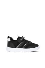 Slazenger - Slazenger FREEDOM I Unisex Çocuk Cırt Cırtlı Siyah / Beyaz Günlük Spor Ayakkabısı