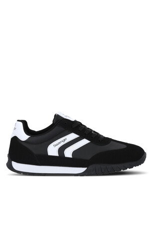 Slazenger FRENCH I Erkek Siyah / Beyaz Günlük Spor Ayakkabısı