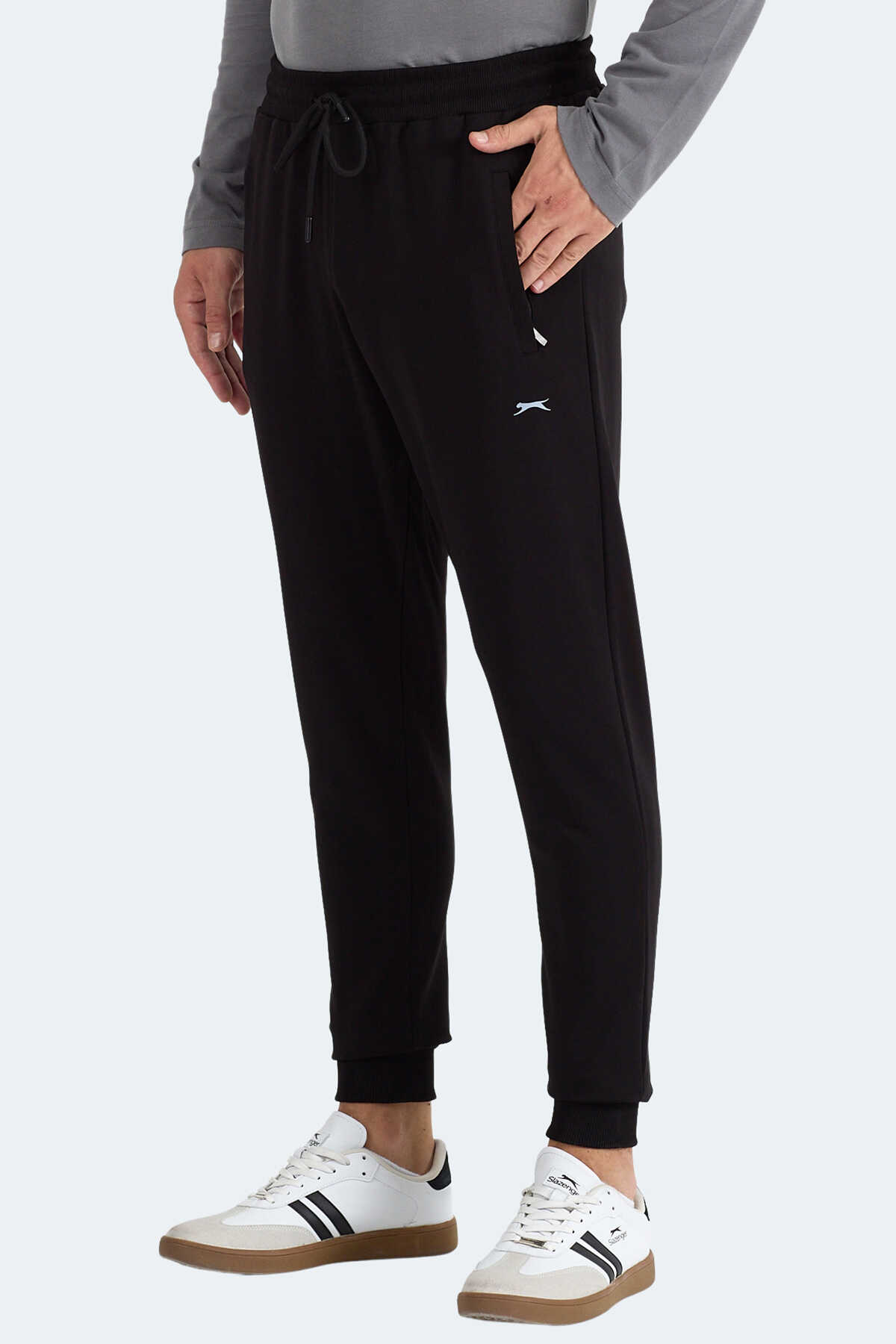 Slazenger - Slazenger FRENZY Erkek Eşofman Altı Siyah