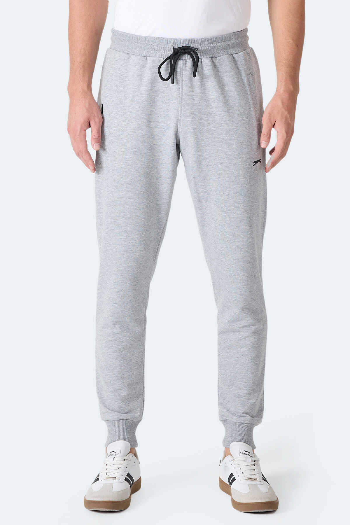 Slazenger FRENZY Erkek Fermuar Cepli Gri Eşofman Altı Slazenger FRENZY Erkek Fermuar Cepli Gri Eşofman Altı