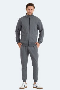 Slazenger - Slazenger FROZEN Erkek Antrasit Eşofman Takımı Slazenger - Slazenger FROZEN Erkek Antrasit Eşofman Takımı