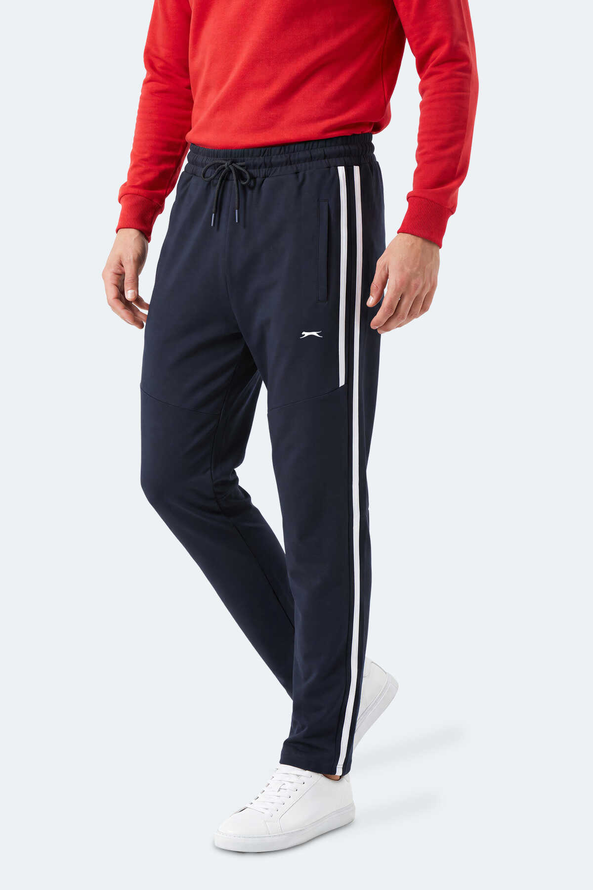 Slazenger - Slazenger FULLY Erkek Lacivert Eşofman Altı