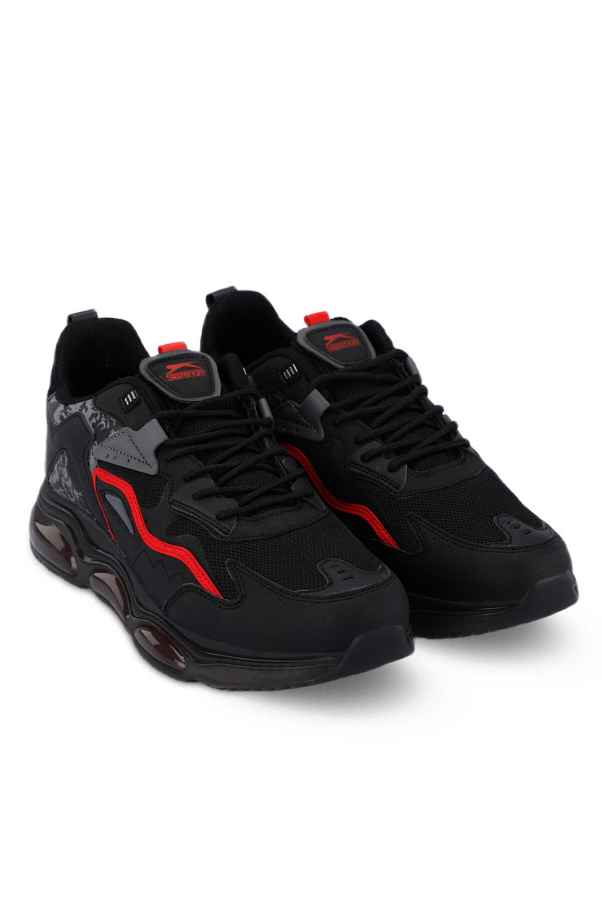Slazenger - Slazenger FUNKY IN Erkek Sneaker Ayakkabı Siyah