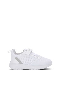 Slazenger - Slazenger FUNKYTOWN I Unisex Çocuk Cırt Cırtlı Beyaz / Gri Günlük Spor Ayakkabısı