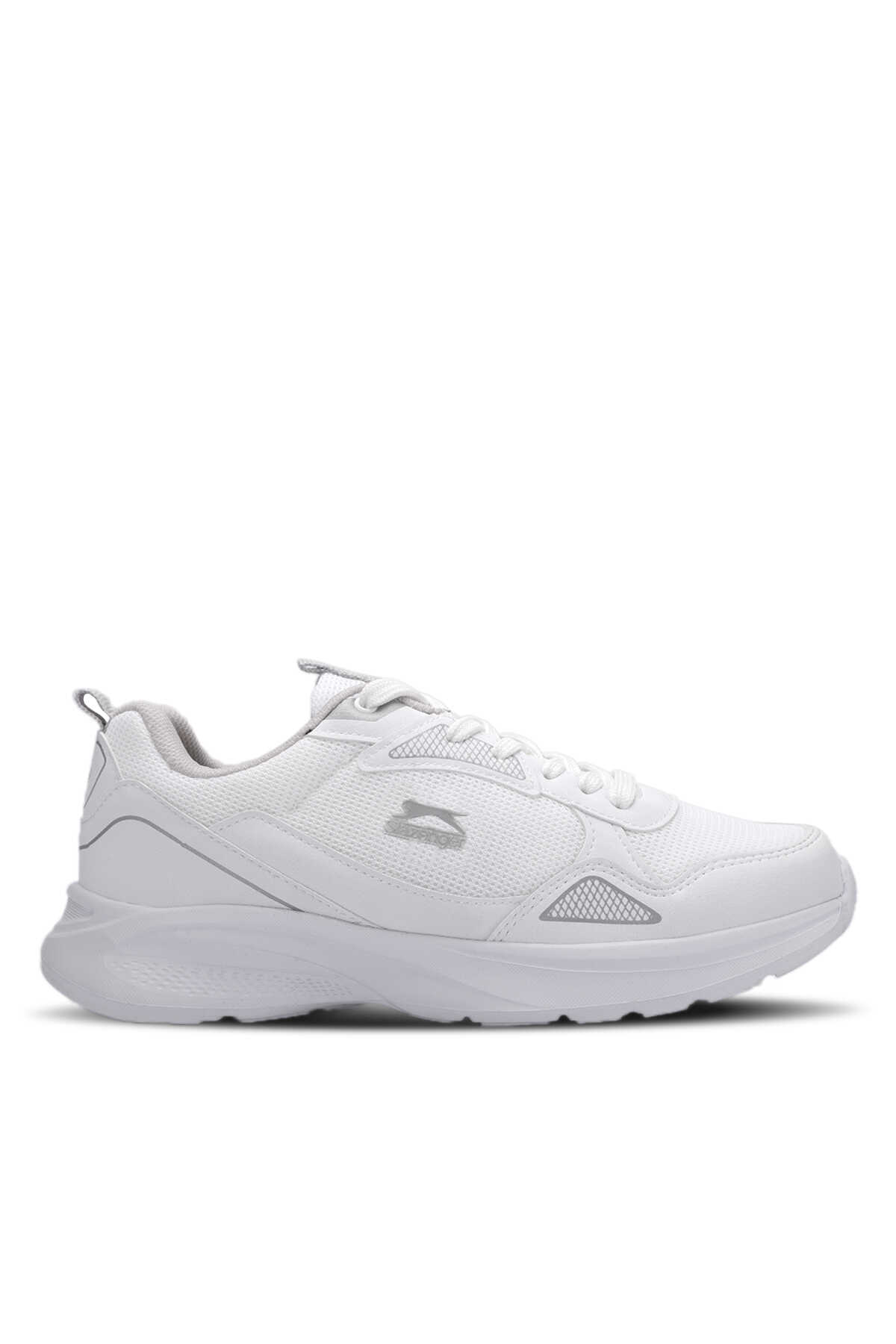 Slazenger - Slazenger GAIN GA Erkek Beyaz / Gri Koşu & Yürüyüş Spor Ayakkabısı