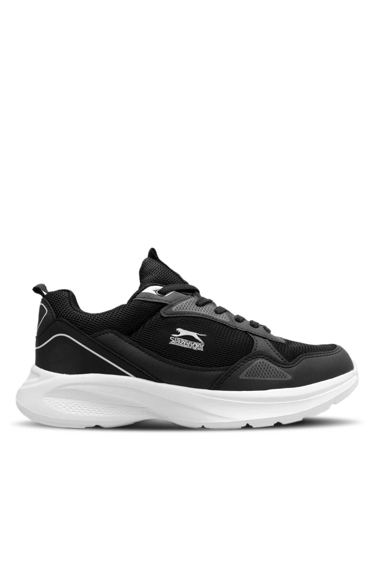 Slazenger - Slazenger GAIN GA Sneaker Erkek Ayakkabı Siyah / Beyaz