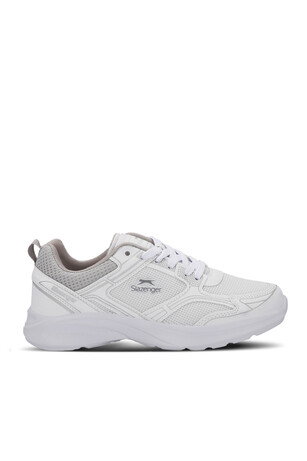 Slazenger GALA I Kadın  Beyaz / Gümüş Koşu & Yürüyüş Spor Ayakkabısı 