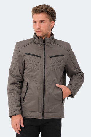 Slazenger GALIT Erkek  Koyu Gri Mont & Kaban 