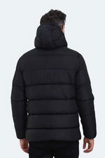 Slazenger - Slazenger GANEA IN Büyük Beden Erkek Kapüşonlu Şişme Siyah Mont & Kaban Slazenger - Slazenger GANEA IN Büyük Beden Erkek Kapüşonlu Şişme Siyah Mont & Kaban