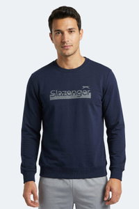 Slazenger - Slazenger GARAGE Erkek Lacivert Sweatshırt
