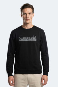 Slazenger - Slazenger GARAGE Erkek Siyah Sweatshırt