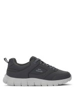 Slazenger - Slazenger GENFIT Erkek Koyu Gri Koşu & Yürüyüş Spor Ayakkabısı