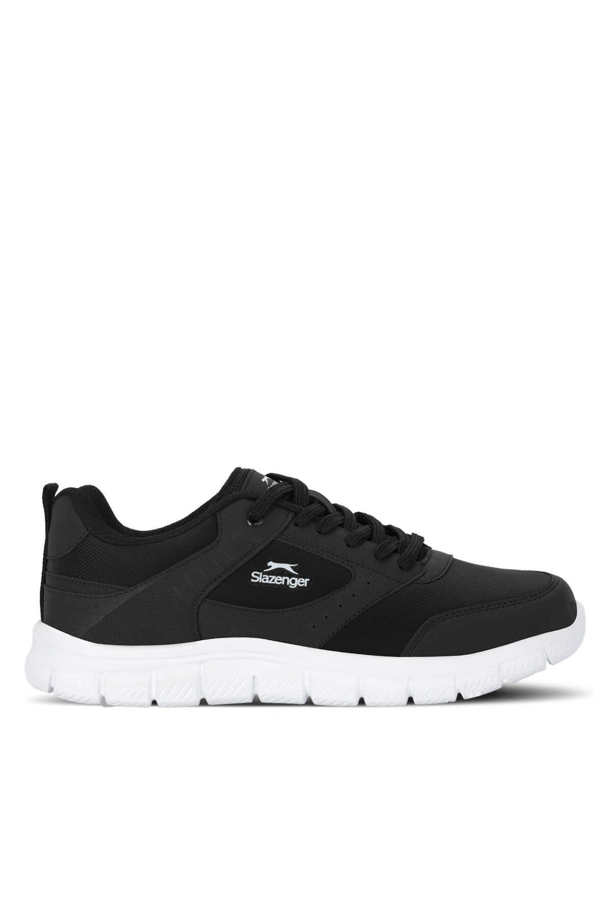 Slazenger - Slazenger GENFIT Erkek Siyah / Beyaz Koşu & Yürüyüş Spor Ayakkabısı