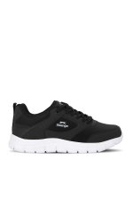 Slazenger - Slazenger GENFIT Kadın Siyah / Beyaz Koşu & Yürüyüş Spor Ayakkabısı