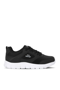 Slazenger - Slazenger GENFIT Kadın Siyah / Beyaz Koşu & Yürüyüş Spor Ayakkabısı