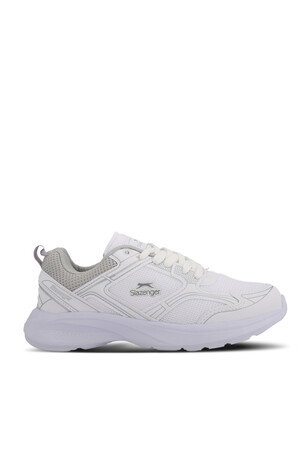 Slazenger GIMA Erkek Beyaz / Gümüş Koşu & Yürüyüş Spor Ayakkabısı