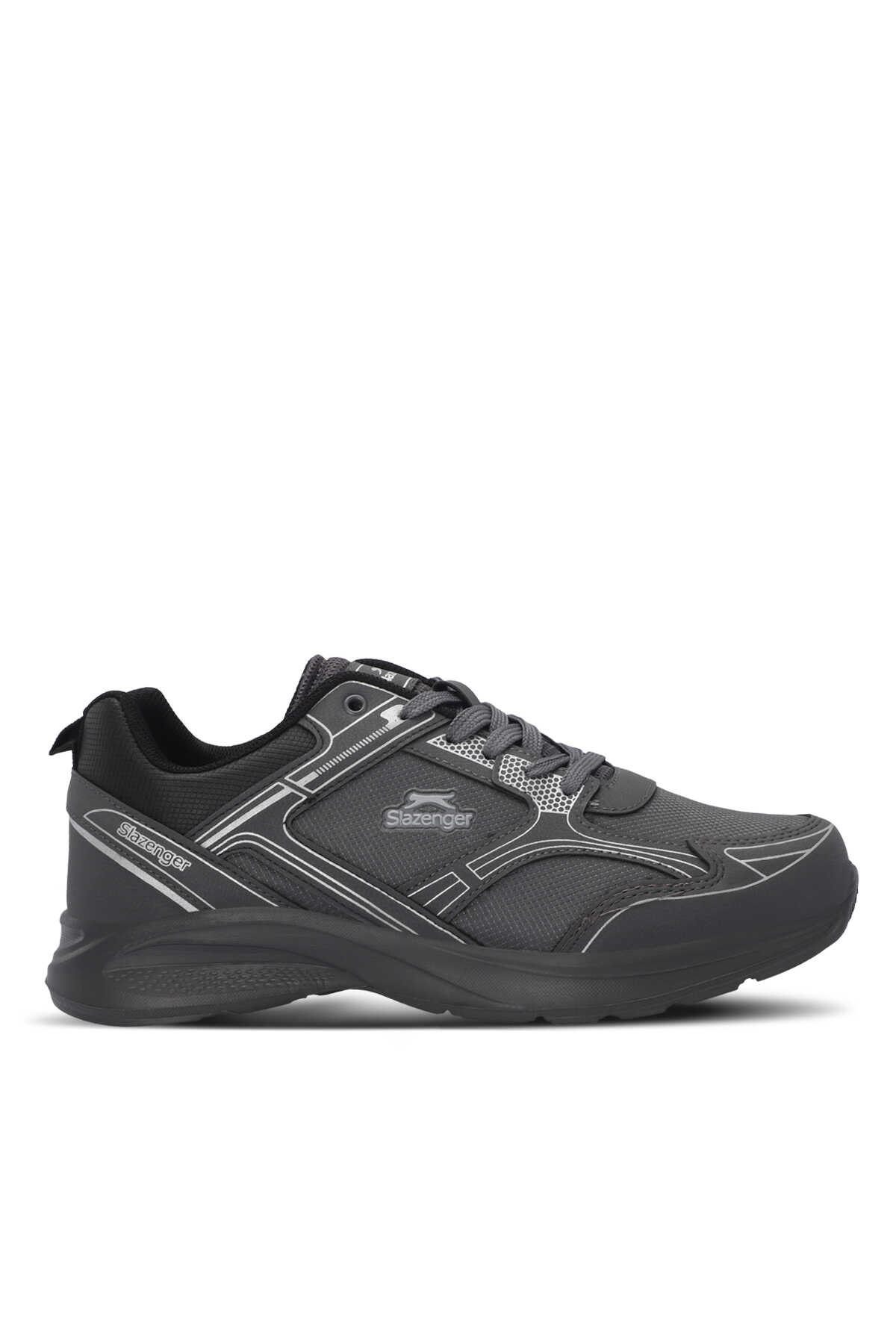Slazenger - Slazenger GIMA Erkek Koyu Gri Günlük Spor Ayakkabısı
