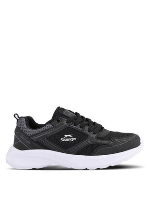 Slazenger GIMA Erkek Siyah / Beyaz Koşu & Yürüyüş Spor Ayakkabısı