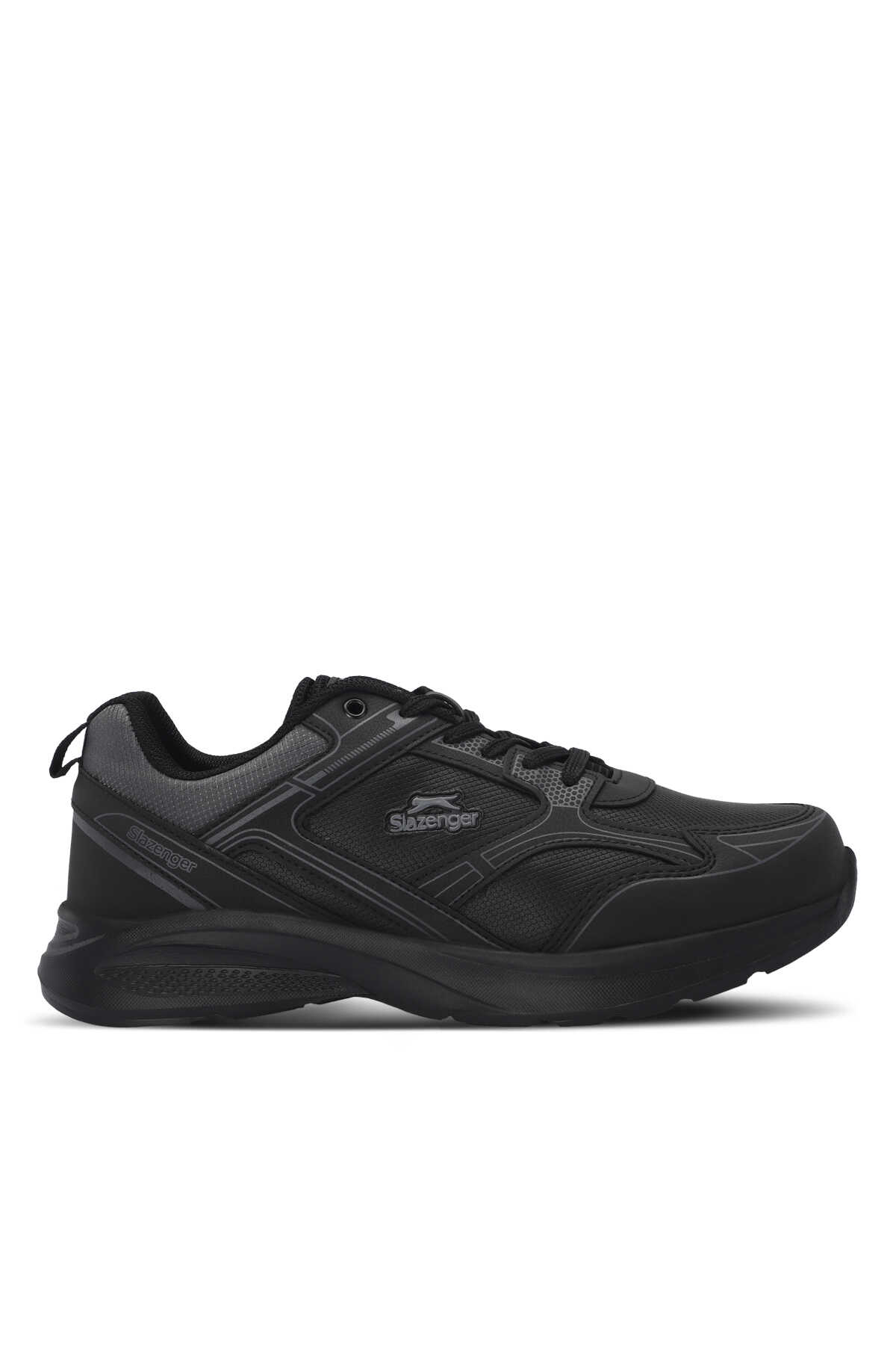 Slazenger - Slazenger GIMA Erkek Siyah / Siyah Günlük Spor Ayakkabısı