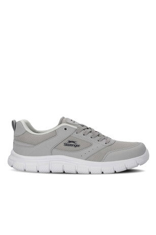 Slazenger GLEN I Erkek Büyük Beden Gri Koşu & Yürüyüş Spor Ayakkabısı