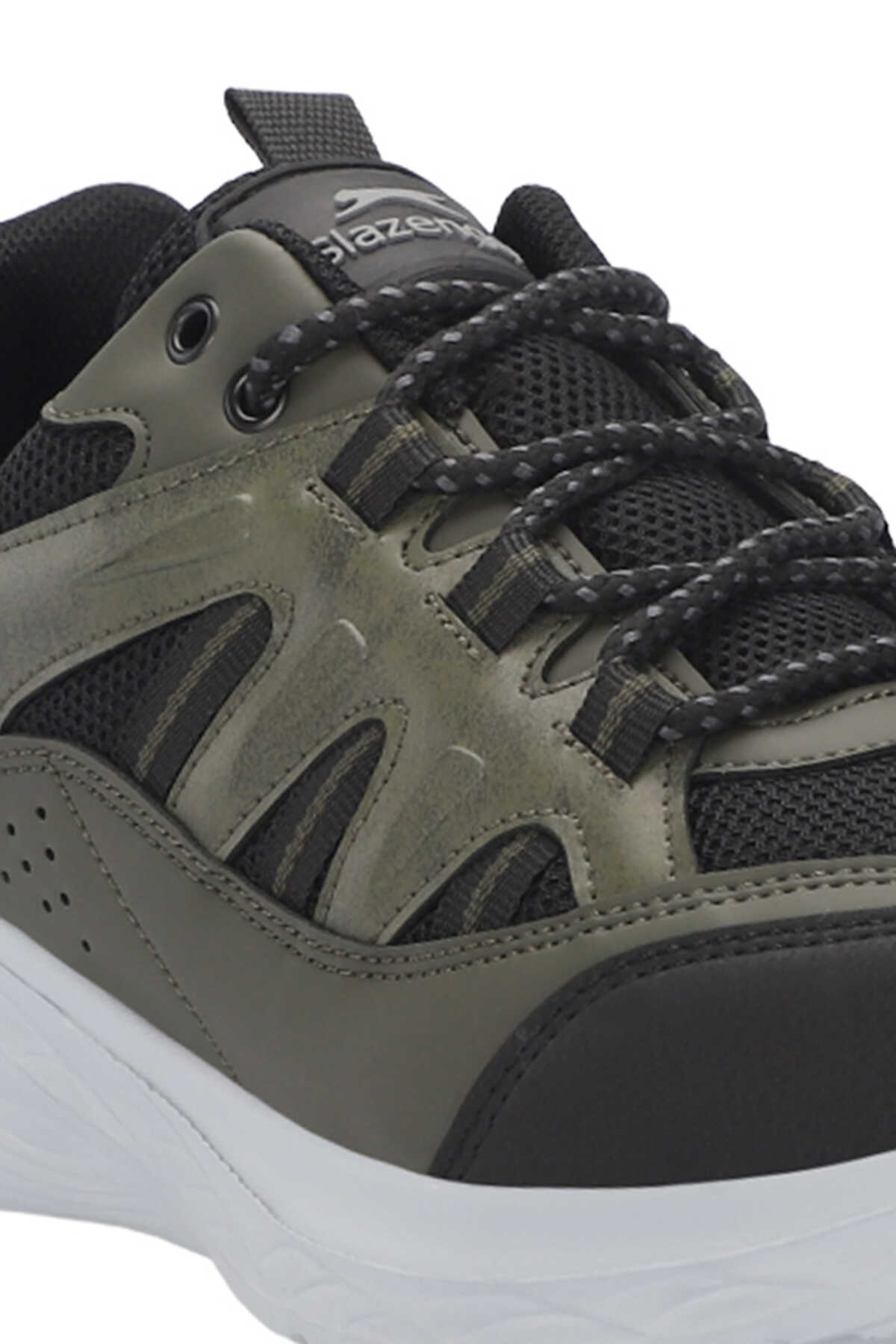 Slazenger GOAL Erkek Siyah / Haki Koşu & Yürüyüş Spor Ayakkabısı Slazenger GOAL Erkek Siyah / Haki Koşu & Yürüyüş Spor Ayakkabısı