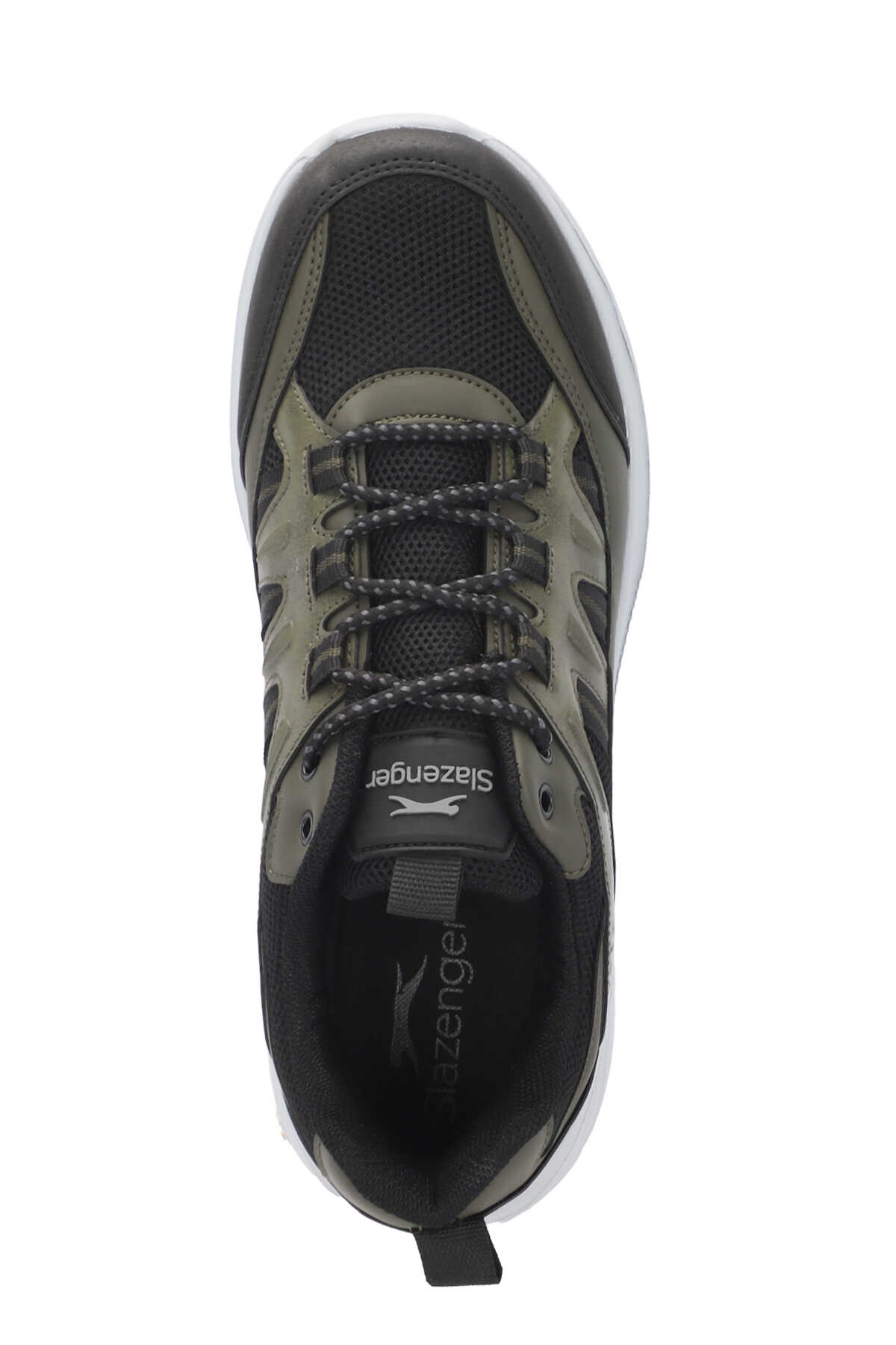 Slazenger GOAL Erkek Siyah / Haki Koşu & Yürüyüş Spor Ayakkabısı Slazenger GOAL Erkek Siyah / Haki Koşu & Yürüyüş Spor Ayakkabısı
