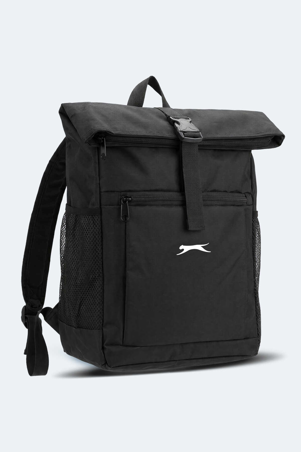 Slazenger - Slazenger GREENVIEW I Unisex Siyah Sırt Çantası