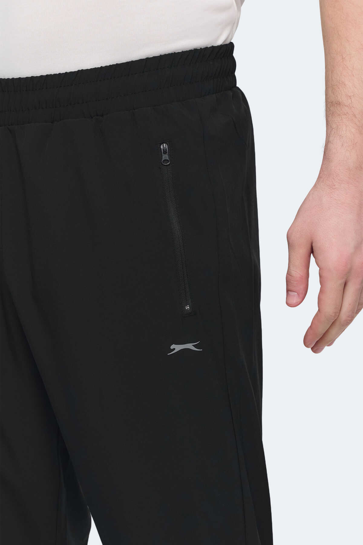 Slazenger GRIET 2 Lİ SET Erkek Fermuar Cepli Dar Paça Siyah - Koyu Gri Eşofman Altı Slazenger GRIET 2 Lİ SET Erkek Fermuar Cepli Dar Paça Siyah - Koyu Gri Eşofman Altı