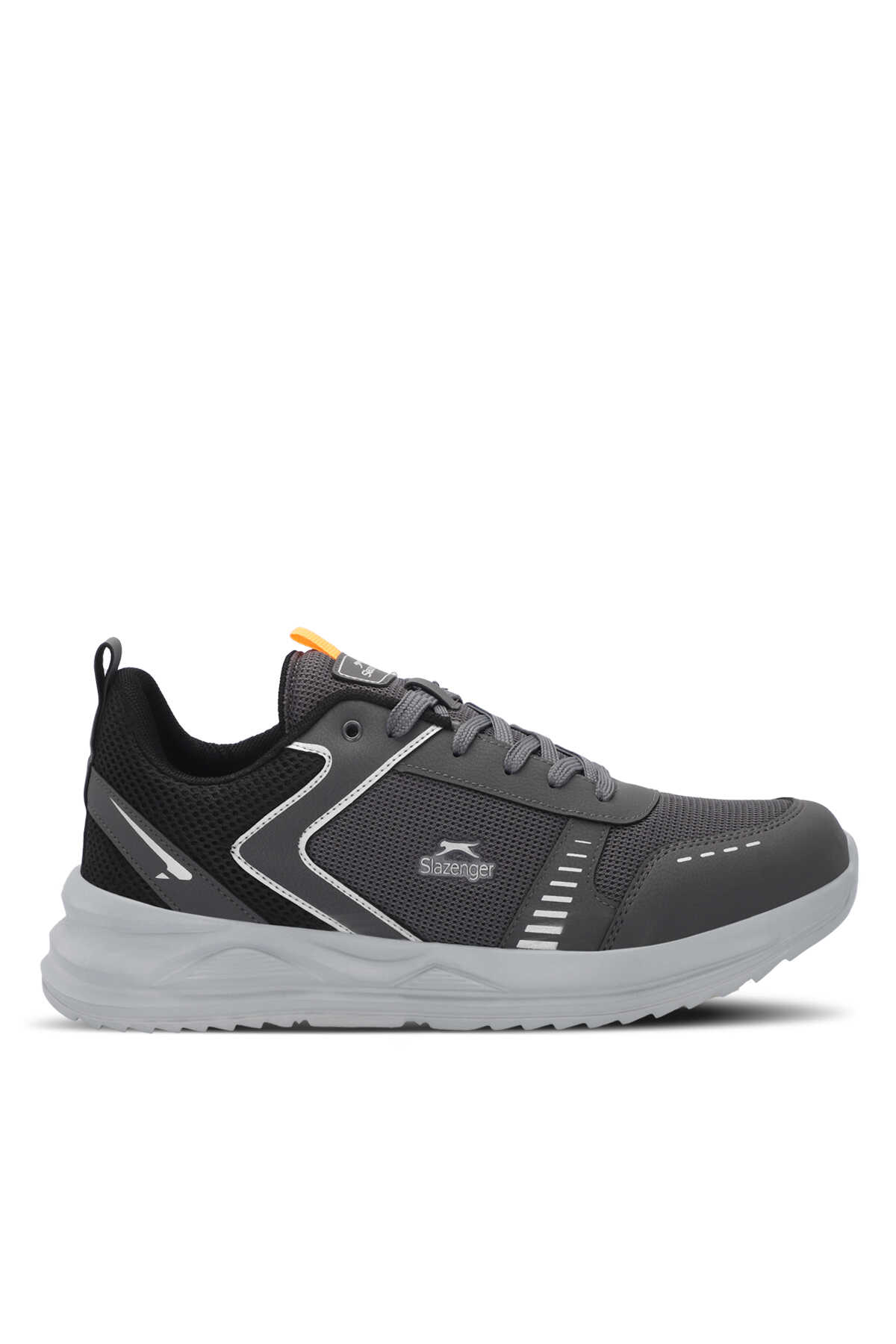 Slazenger - Slazenger GUMMY I Erkek Koyu Gri Koşu & Yürüyüş Spor Ayakkabısı