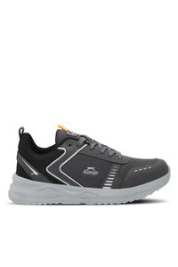 Slazenger - Slazenger GUMMY I Erkek Koyu Gri Koşu & Yürüyüş Spor Ayakkabısı