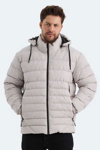 Slazenger - Slazenger HADI IN Erkek Bej Mont & Kaban