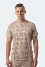 Slazenger - Slazenger HADY I Erkek Bej Tişört