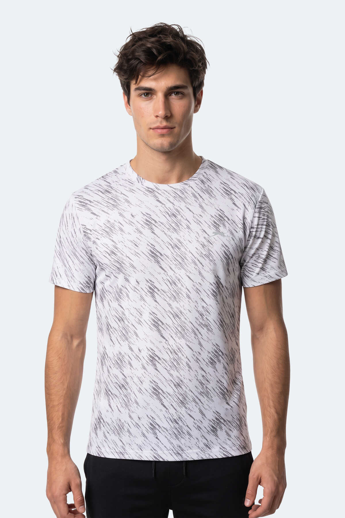 Slazenger - Slazenger HADY I Erkek Beyaz Tişört