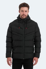 Slazenger - Slazenger HAIFA IN Erkek Kapüşonlu Şişme Siyah Mont & Kaban Slazenger - Slazenger HAIFA IN Erkek Kapüşonlu Şişme Siyah Mont & Kaban