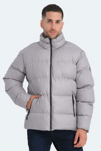 Slazenger - Slazenger HAMA IN Erkek Şişme Gri Mont & Kaban Slazenger - Slazenger HAMA IN Erkek Şişme Gri Mont & Kaban