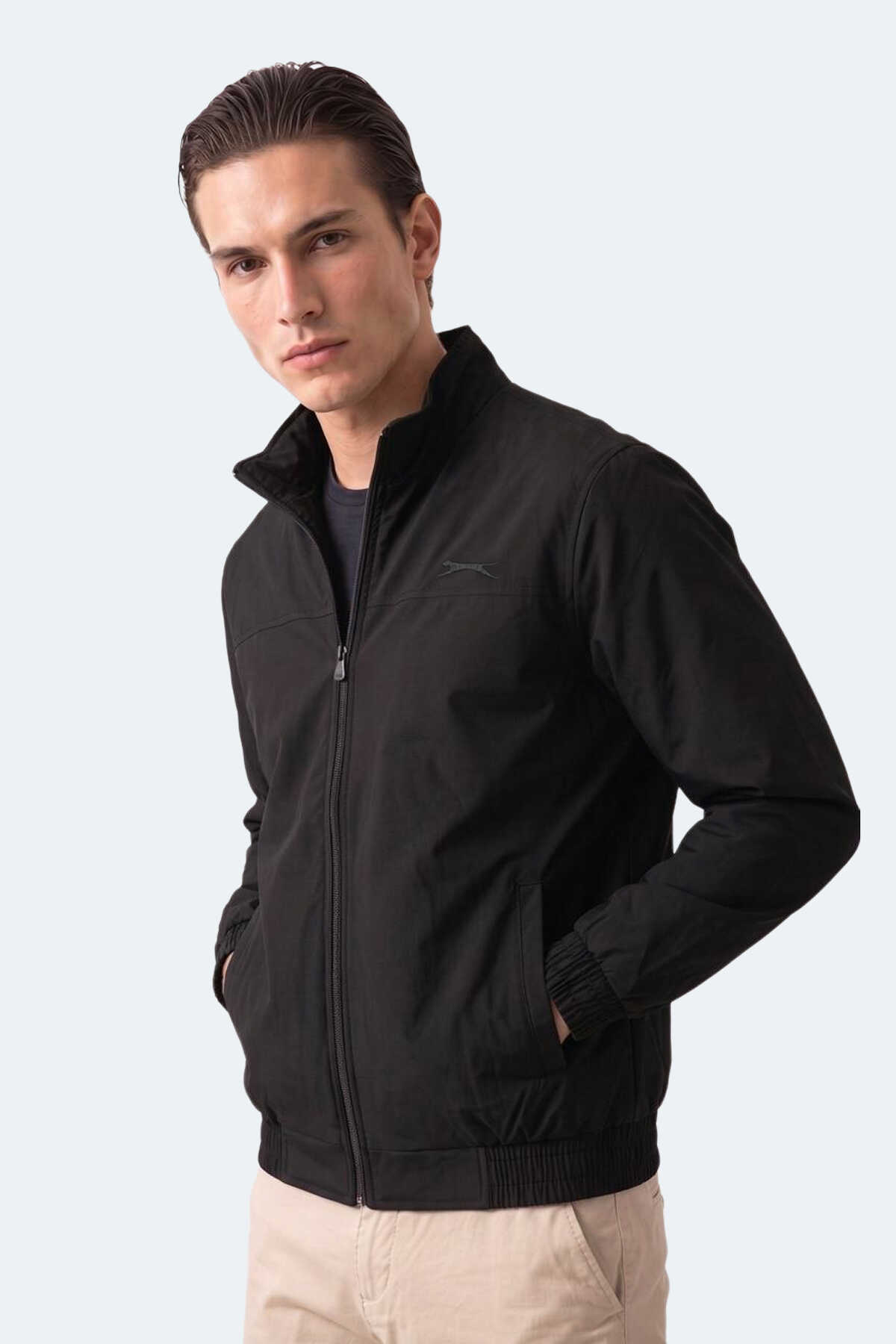 Slazenger HANG Erkek Siyah Mont & Kaban - 5