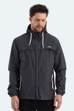 Slazenger - Slazenger HANGA Erkek Antrasit Yağmurluk Slazenger - Slazenger HANGA Erkek Antrasit Yağmurluk