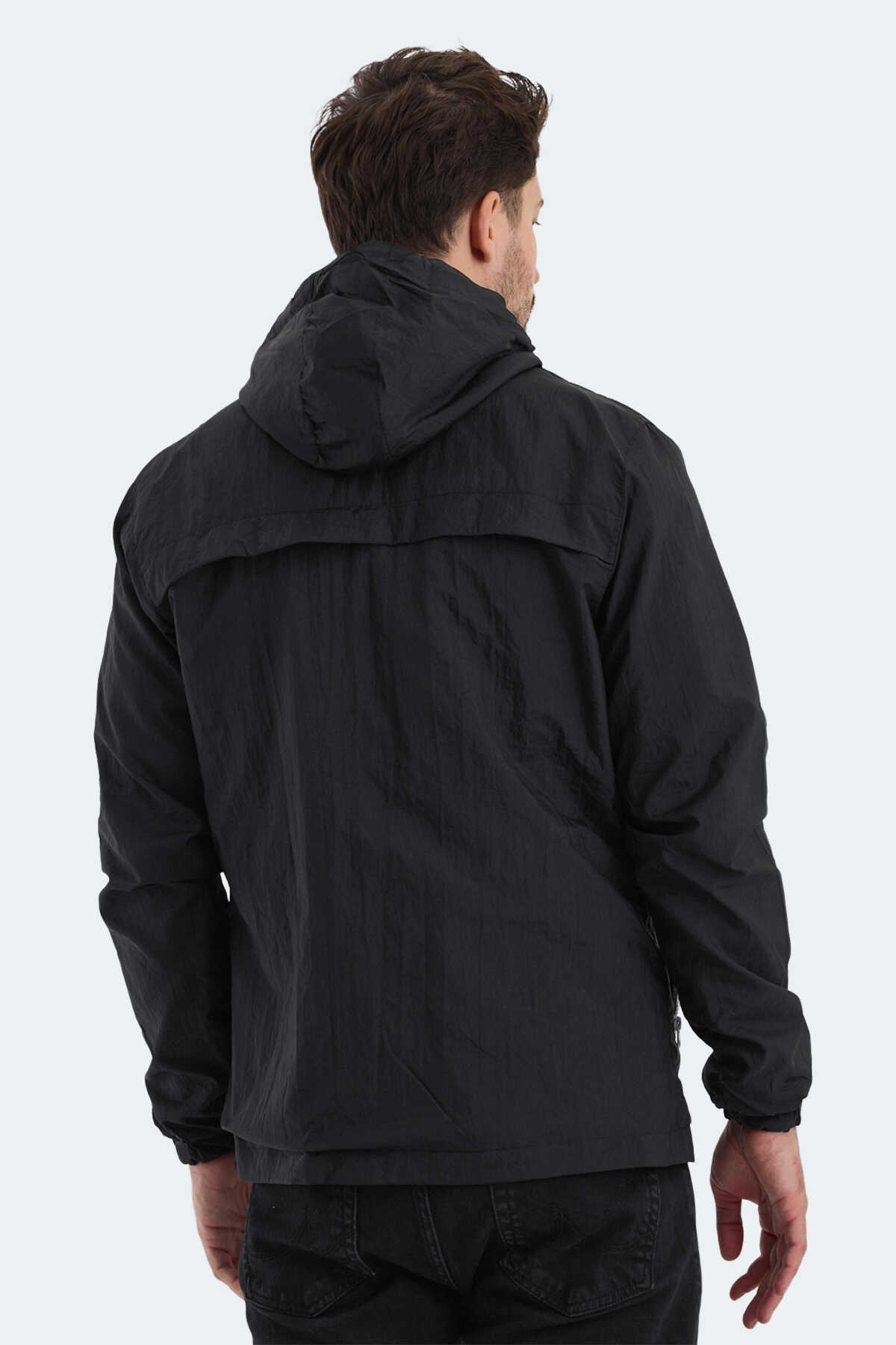 Slazenger HANGA Erkek Siyah Yağmurluk Slazenger HANGA Erkek Siyah Yağmurluk